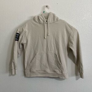 LEGENDS Oversized Beige Hoodie Size S